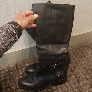 Tall black Ralph Lauren boots